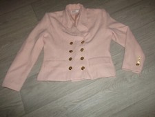Veste PROMOD rose boutons dorés  taille 40 TBE