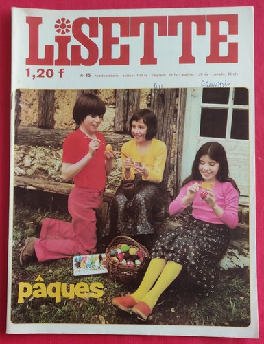 Magazine jeunesse lisette - jeunesse, n°