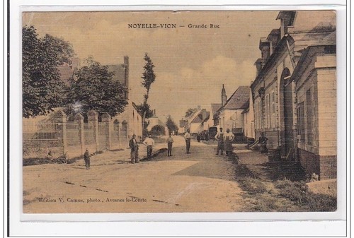 Noyelle vion grande rue - noyelle-vion, :