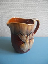 ancien pichet céramique Rhoda table vintage pitcher carafe Krug Karaffe fat lava