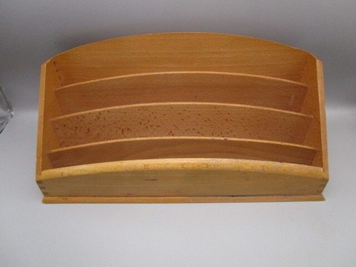 Porte courrier ancien bois - bois,