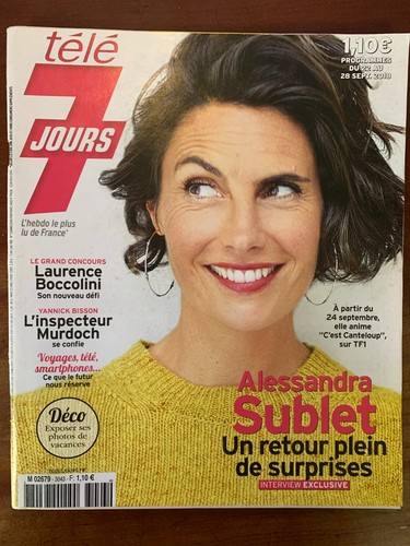 Télé jours 09 - télé, 22/09/2018