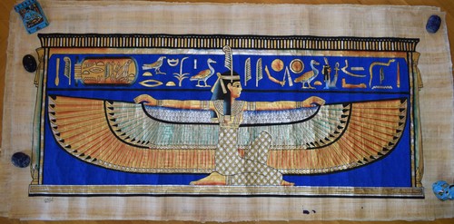 Papyrus égyptien at - égyptien, ma’at