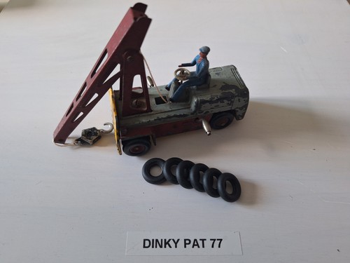 Pneus noir dinky toys - 6,