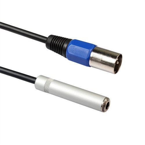 Pin xlr mâle vers 35mm - 3-pin, 6.35mm