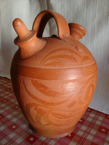 Gargoulette chevrette poterie - ,