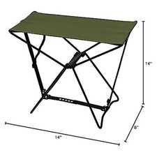 Tabouret de camping pliable