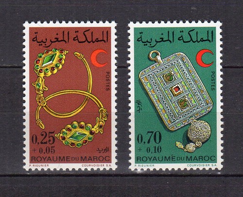 Maroc 1972 croissant rouge - maroc,