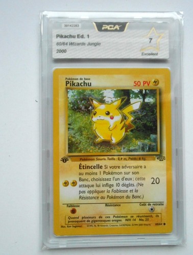 Pokemon carte pikachu 64 - carte, 60/64