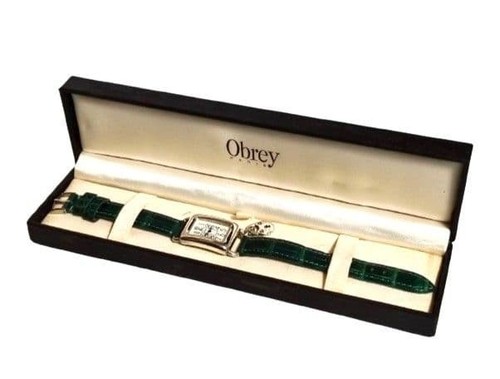 Montre vintage obrey argent - en,