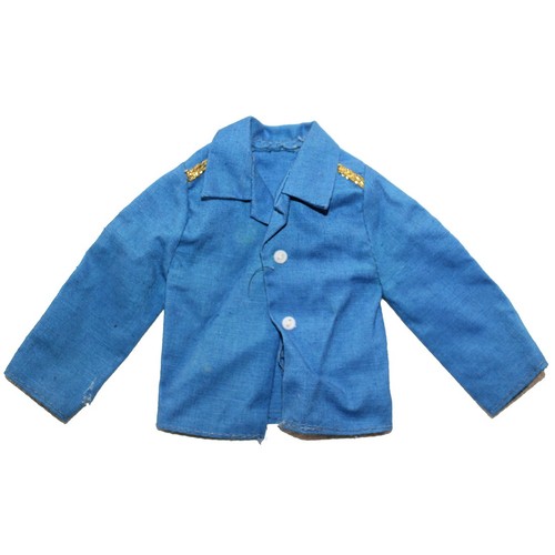 Veste bleue vintage officier