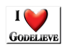 Godelieve France Nom De Famille Prénom Cadeau Aimant Anniversaire Love