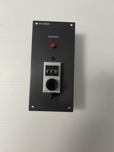 Studer varispeed for a807 - for,