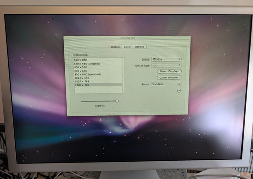 Apple cinema hd display - apple, 30"