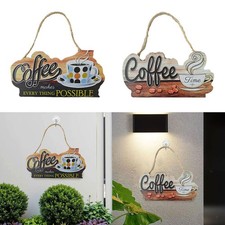 Enseigne vintage de café de