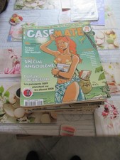 collection de 26 numéros  du mensuel casemate , chaque mois l'esprit BD