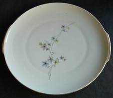 Plat rond porcelaine Limoges décor – 26 cm – Ref 4545