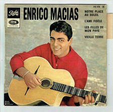 Enrico MACIAS Disque 45T EP 7"