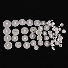58PCS Engrenages Plastique