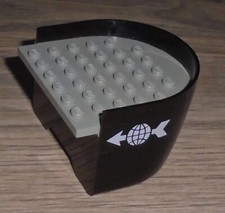 Coque de bateau LEGO VINTAGE boat arrière sets 314 4005 709