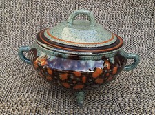 Ancien pot poubelle de table