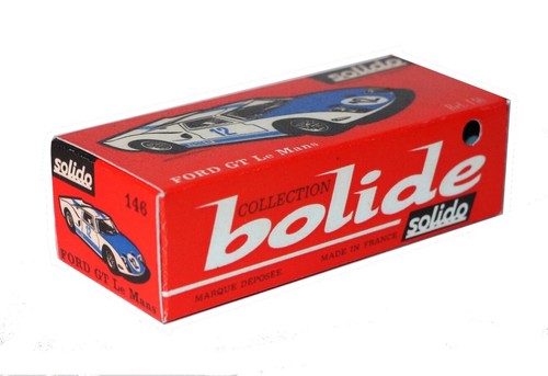 Solido boîte repro 146 ford - boîte,
