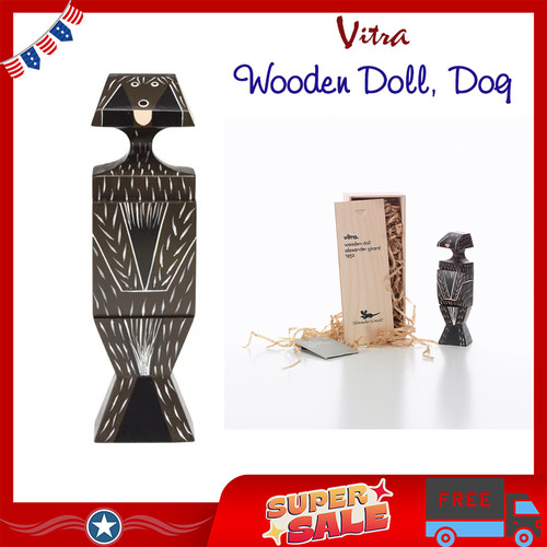 Vitra wooden doll dog designer - vitra,