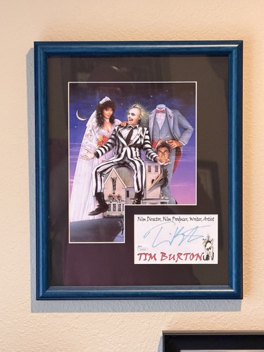 Tim burton signed - ~,