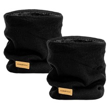 2 pièces Tour de Cou Cache Cou d'hiver pour Femmes et Hommes, Cache-Cou pour ...