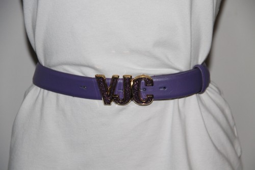 Jolie ceinture cuir violet - ceinture,