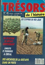 TRESORS DE L'HISTOIRE 45 1988 DETECTION cité d'Ys lingots Orval searchman II