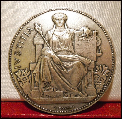 Justice médaille - la,