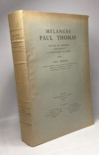 Mélanges Paul Thomas -