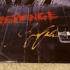 Album vinyle dédicacé signé