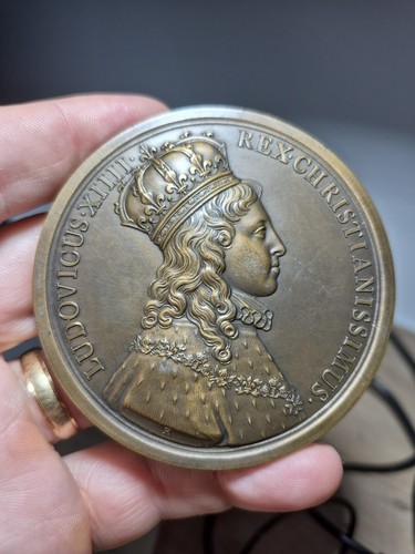 258 medaille louis - medaille, sacre