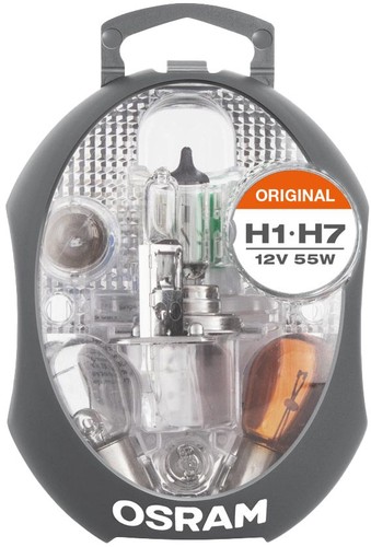 Coffret 12v osram - h1/h7,