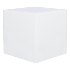 Cube lumineux tabouret sans