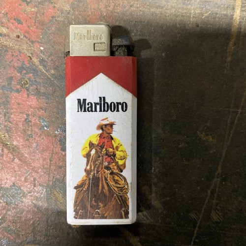 Vintage marlboro lighter - vintage, flint