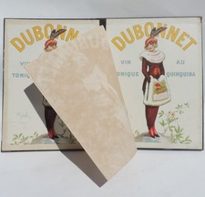 ✅ Ancien porte menu DUBONNET. Très bon état. publicité alcool bistro restaurant