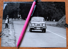 🚘 Auto Photo presse Originale 1970 RENAULT 8 S R8 GORDINI MEXICO Race Brochure