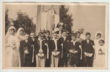 55 SIVRY sur Meuse photo de communiants et garde Suisse Monument aux morts