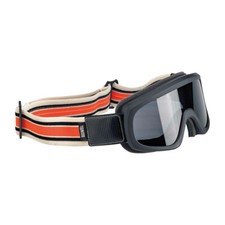 Biltwell Terrestre Goggle Lunette Lunettes Blanc-Orange pour Casque