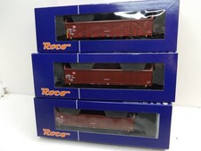 HO 1/87 LOT ROCO WAGONS MARCHANDISES 66061