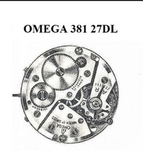 PIECES PART OMEGA 381 27DL