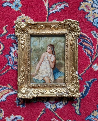 Hsc scène bain nymphe - scène,