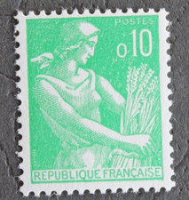 Timbre - FRANCE - Type MOISSONNEUSE - 1960 - Neuf ** - YT1231
