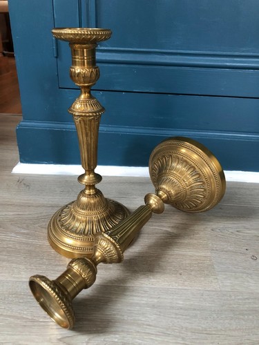 Belle paire bougeoirs - paire, de