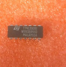 1PCS T74LS90BI 4-Bit Decade Binary Counter DIP14 ST M. DC:94