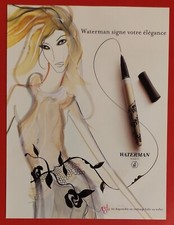 Publicité de presse Stylo