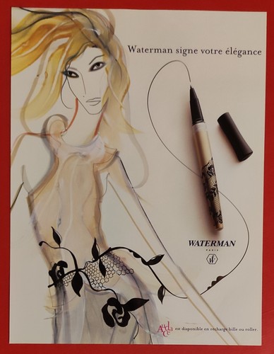 Publicité presse stylo - presse,